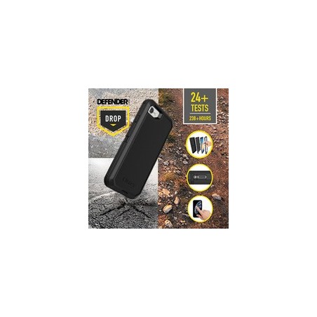 OtterBox Defender Series Apple iPhone 8 & iPhone 7 Beskyttelsescover Sort Apple iPhone 7, 8, SE (2. generation), SE (3rd genera